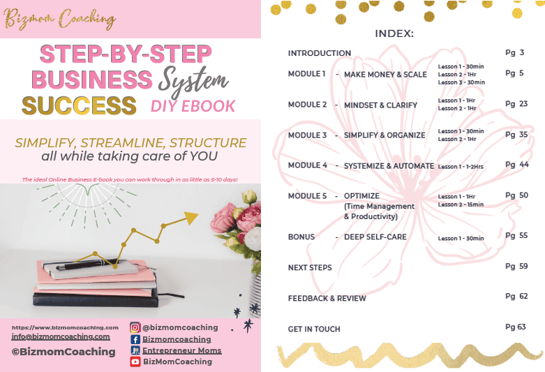 Business Systems and Energy for busy Moms